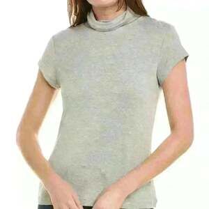 CAbi Slinky Turtleneck T-shirt Sz S